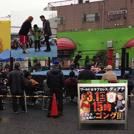 プロレス興行、女子プロレス、UFC興行、握手撮影会、