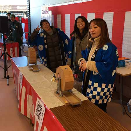 抽選会、ショッピングモール、千本引き抽選会、