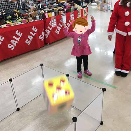 ジャンボサイコロ抽選会