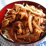 味噌豚丼